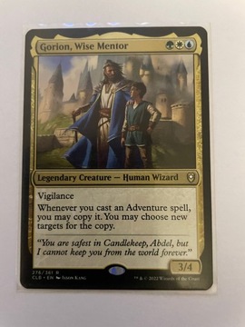 Gorion, Wise Mentor Magic: The Gathering