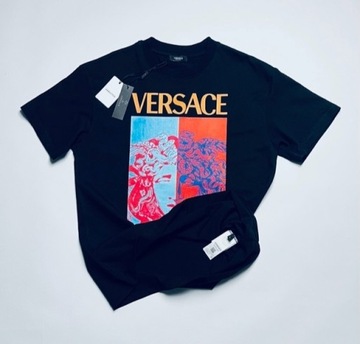  T shirt Versace Milanoczarny M 