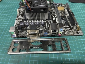 Płyta główna Asus + procesor AMD + 8GB ram