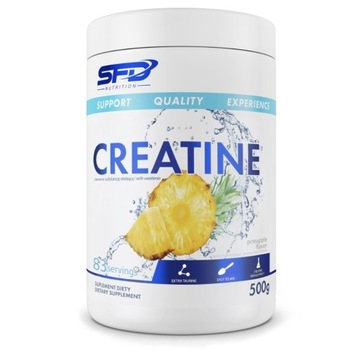 SFD CREATINE 500 g ANANAS KREATYNA MONOHYDRAT