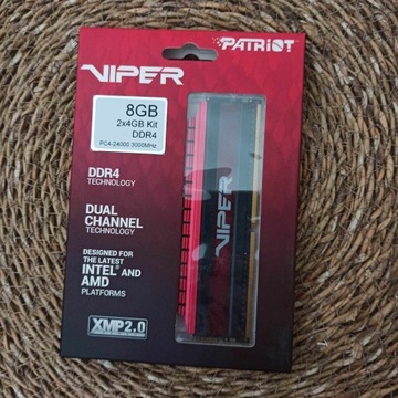 Pamięć RAM Patriot Viper 3000mhz CL 2x4GB