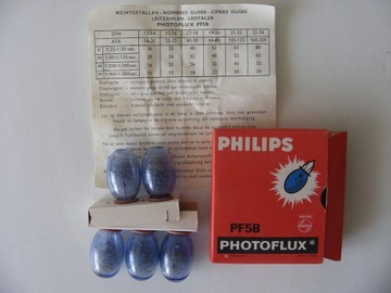 Żarówki spaleniowe Philips 5 szt typu  PF5B