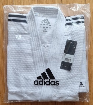 Judoga Adidas 120cm 350g J350 - biała, nowa