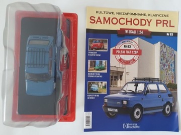 SAMOCHODY PRL Nr 83 POLSKI FIAT 126p FL Hachette