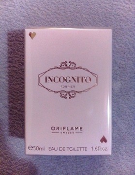 Incognito for her, edt, Oriflame, 50 ml