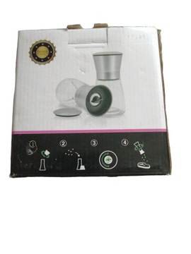 Salt And Pepper Grinder Set Refillable, Premium