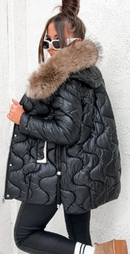 Pikowana kurtka zimowa roz XL 