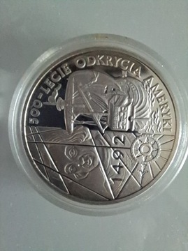 200 000 złotych - 500 lecie odkrycia Ameryki