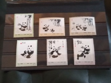 Chiny  Panda 1973 r nr 1126-1131 **