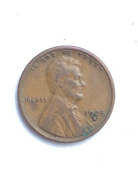 USA 1 cent Lincoln Head 1928 S