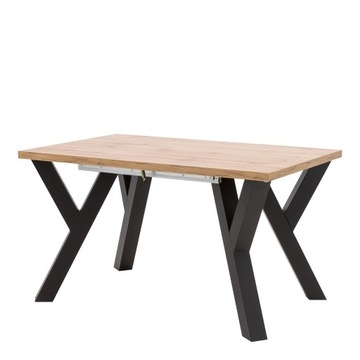 stół industrialny rozkładany PIER  85x130-210  