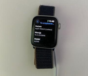 Apple Watch SE GPS + Cellular 40mm + opaska