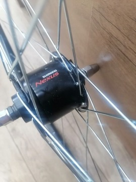 Koło  z prądnicą shimano nexus 26cali 