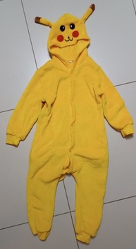 Strój, piżama Pikachu, rozmiar 120