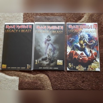 Iron Maiden Legacy of the Beast Komiks Części 115