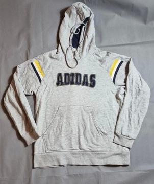Adidas Vintage Hoodie naszywane logo