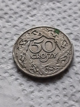 50 groszy 1923 rok  x10