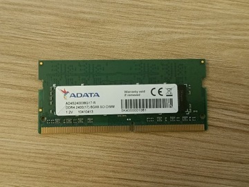 Pamięć RAM DDR4 Adata 8GB 2400 MHz SODIMM