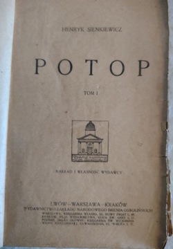 Potop T. 1Henryk Sienkiewicz