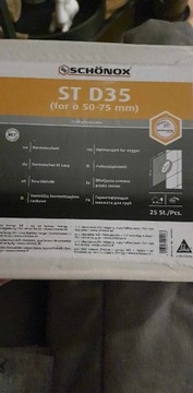 Mankiet na rury ø 40-70mm hydroizolacjia,25sztuk