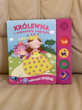 Królewna książeczka interaktywna grająca dźwiękowa