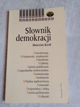 Słownik demokracji. Marcin Król