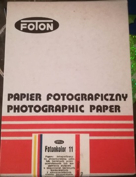 Papier fotograficzny Fotonkolor 11