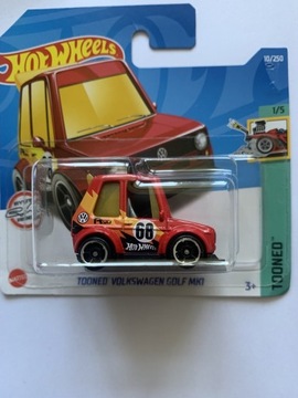 Hot Wheels Tooned Volkswagen Golf Mk1