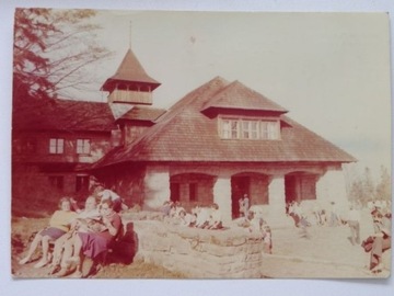 Szyndzielnia schronisko Beskid Śląski  1979 rok 