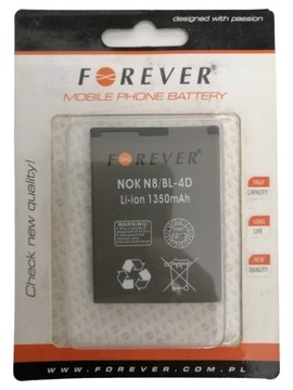 Bateria Forever do telefonu Nokia N8 1350 mAh