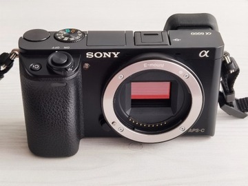 Sony A6000 body, przebieg 6971 zdjęć, stan BDB