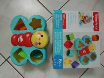 Sorter klocków Fisher Price motylek