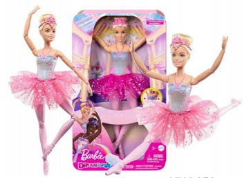 Barbie Dreamtopia Baletnica Magiczne światełka