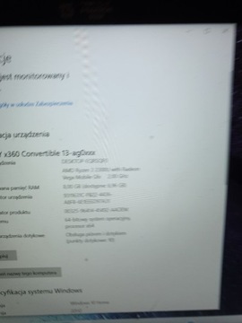 Płyta HP Envy 13-ag0000nw  AMD Ryzen 3 2300U 8GB
