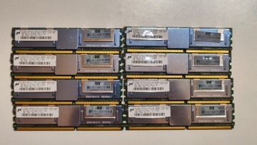 MICRON DDR2 ECC 1GB 667mhz MT18HTF12872FDY-667F1D4