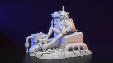 Figurka druk 3D żywica " Yanahri "- 120 mm