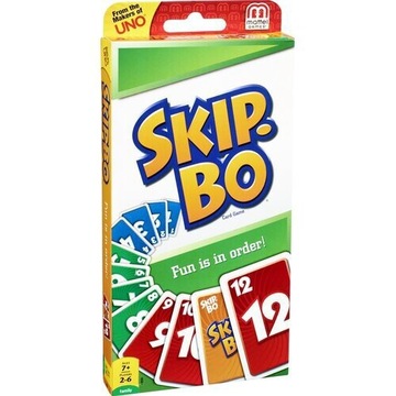 Gra karciana skip bo Mattel UNO nowe karty do gry