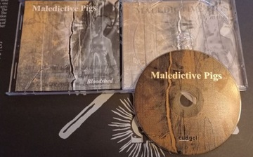 MALEDICTIVE PIGS – Bloodshed CD 2001 death