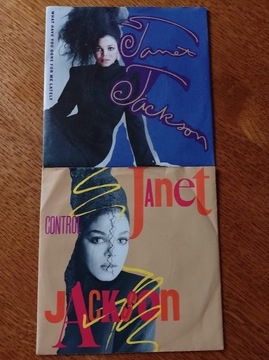 Zestaw 2 szt. Płyta winylowa Janet Jackson