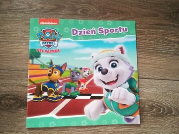 Książeczka dla dzieci Psi patrol - dzień sportu