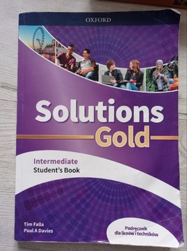 Solutions Gold Intermediate podręcznik angielski 