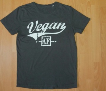 T-shirt męski Vegan roz. M stan bdb