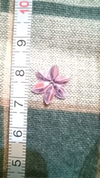 Cekiny wiosenne kwiatki różowe 9 g 14 mm