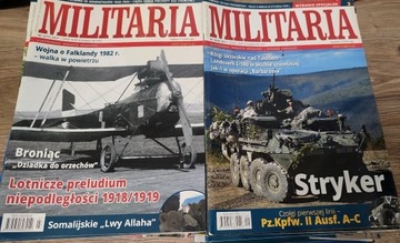 Militaria magazyn historyczny 50szt lata 2013-2018