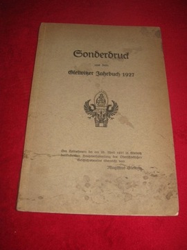 SONDERDRUCK -Gleiwitzer Jahrbuch 1927-ks.Chrząszcz