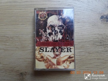 Wkładka/okładka kasety: SLAYER - South of Heaven