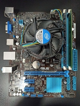 ASUS  H61M-E,  Celeron G1610 2,6GHz, 6GB RAM 