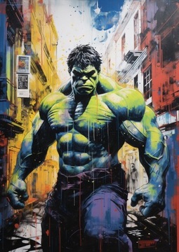 Plakat Hulk 50x70