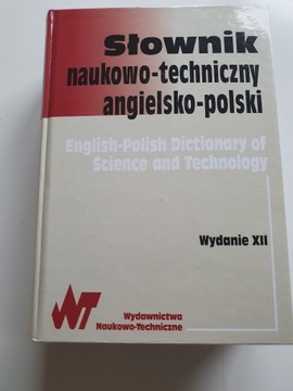 Słownik naukowo-techniczny angielsko polski 2007