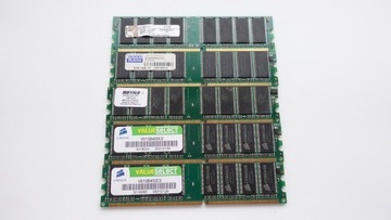 Kingston, Goodram, Buffalo 1GB DDR PC3200